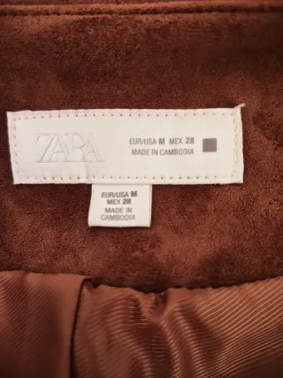 Blazer efecto ante con cinturón