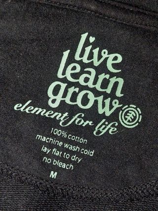 Felpa Element con cappuccio e zip