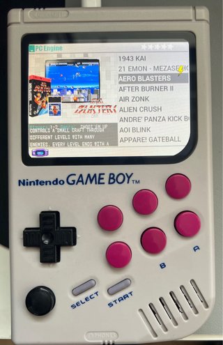 Consola Gameboy LCL Emulation Station Gris