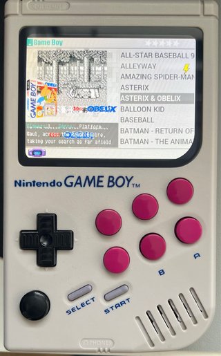 Consola Gameboy LCL Emulation Station Gris