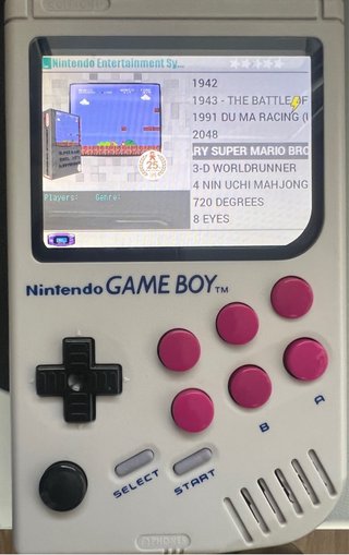 Consola Gameboy LCL Emulation Station Gris