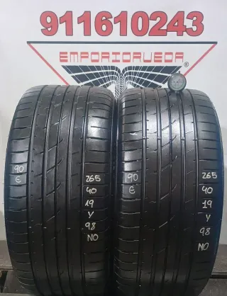265 40 19 Y GOODYEAR RUEDA AL 90% VIDA UTIL