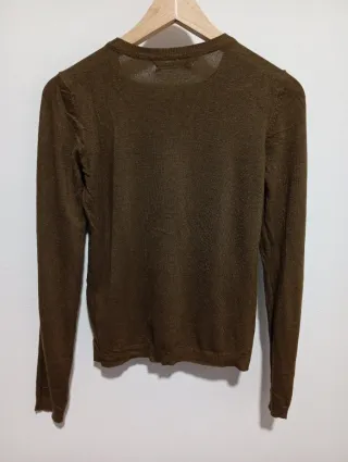 Jersey fino verde oliva,militar