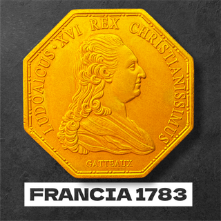 1783 FRANCIA MONEDA OCTOGONAL LUIS XVI