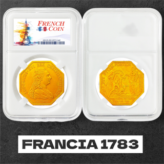 1783 FRANCIA MONEDA OCTOGONAL LUIS XVI