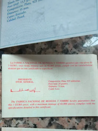 Lote numero 3 cuatro monedas plata JJOO, Descubri.