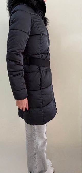 Abrigo plumífero mujer