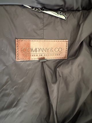 Abrigo plumífero mujer