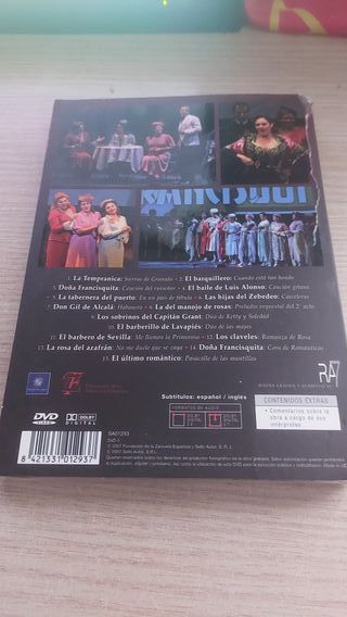 DVD Tres Sopranos con la Zarzuela Gala Lírica