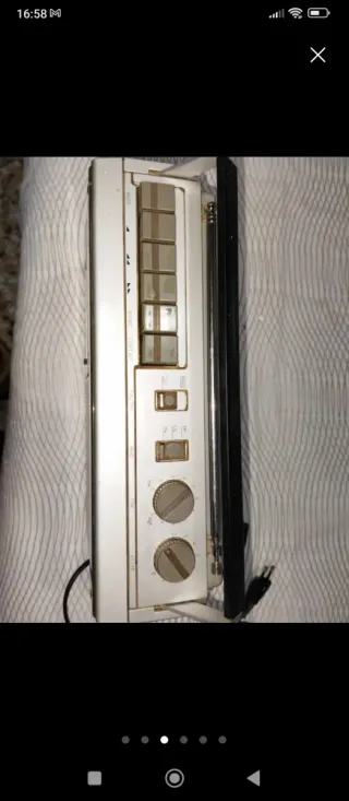 Radio Cassette Thomas Beige