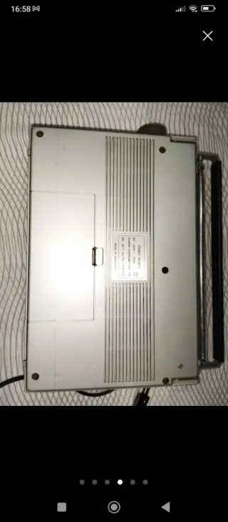 Radio Cassette Thomas Beige