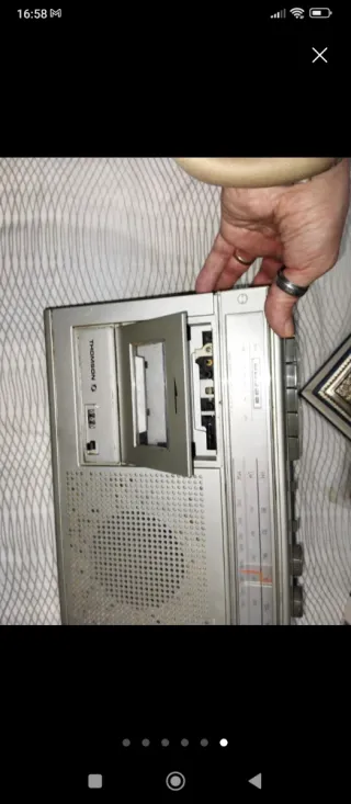 Radio Cassette Thomas Beige