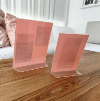 2 Marcos de Fotos / Acrílico/ Nuevos