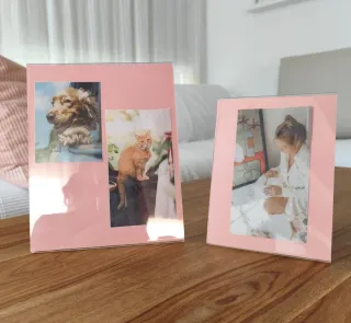 2 Marcos de Fotos / Acrílico/ Nuevos