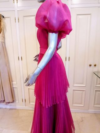 Vestido Ana Torres fiesta/madrina púrpura