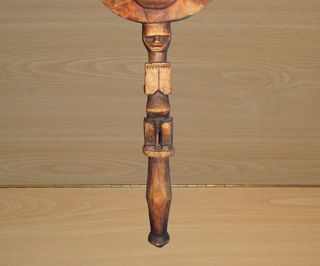 Antigua máscara África Ekpo Ibibio Ibio Eket 68 cm