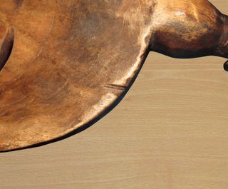 Antigua máscara África Ekpo Ibibio Ibio Eket 68 cm