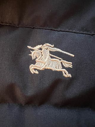 Chaqueta Burberry Hombre Negra