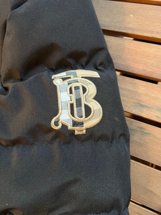 Chaqueta Burberry Hombre Negra