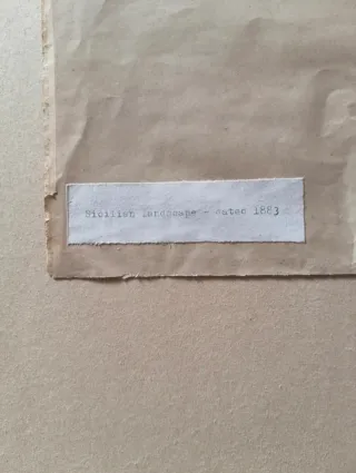 Disegno originale 1883