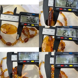 Collar de ámbar con colgante