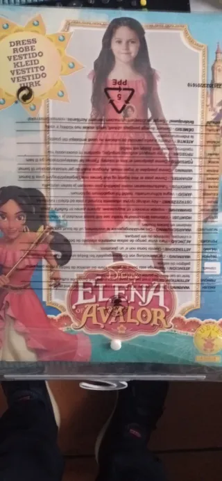 Disfra princesa de Elena de Avalór,talla 7 años