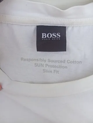 Camiseta Boss Blanca