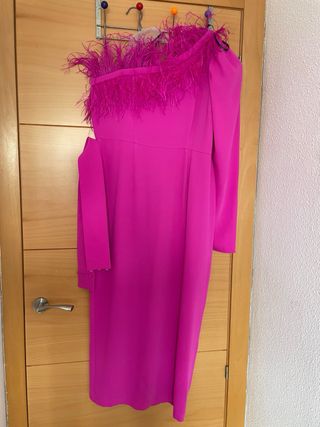 Vestido Matilde Cano fiesta con etiqueta