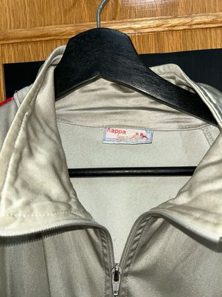 Chaqueta Kappa Anniston 222 Banda Vintage Gris