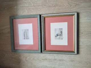 Cuadros Marnay Set 2 Marcos Madera Papel