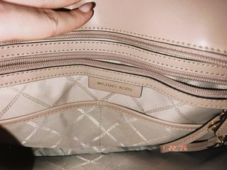 Michael Kors Nala Tote Bag Bege e Branco