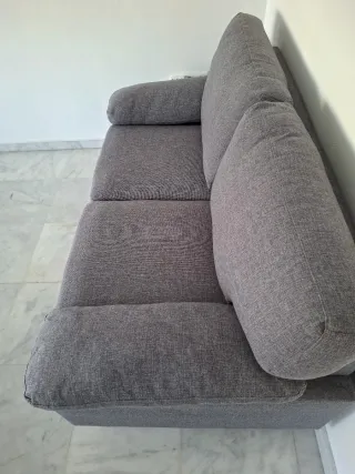 Sofá de 2 plazas gris