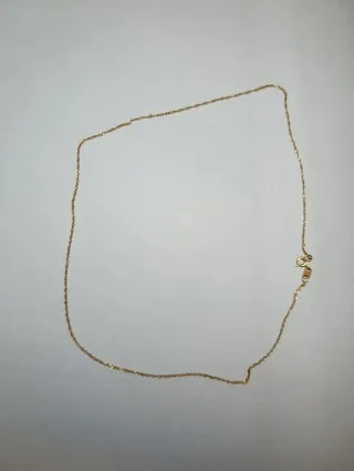 Collar Cruz de Oro 18k