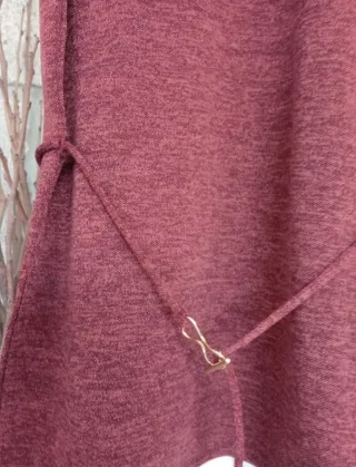 Jersey Zara burdeos talla S