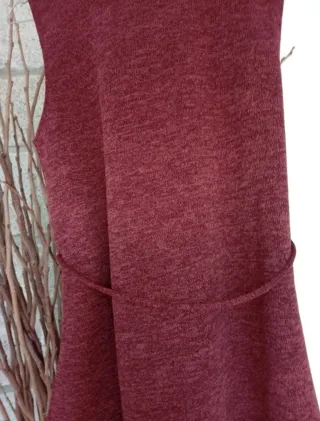 Jersey Zara burdeos talla S