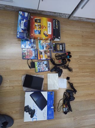 PACK PlayStation 2 + Singstar + Juegos
