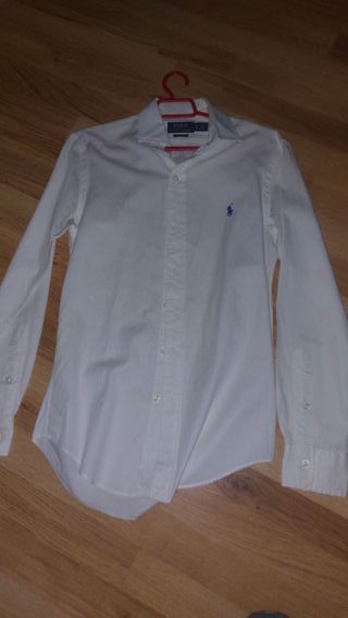 Camisa Polo Ralph Lauren Blanca