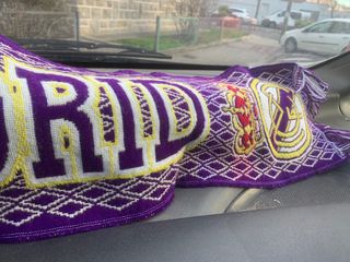 Bufanda Real Madrid Morada