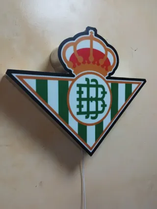 Letrero luminoso Club F Betis