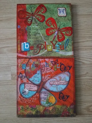 6 Cuadros Decorativos Mariposas