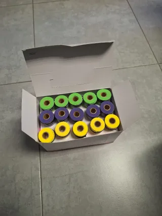 Caja 60 Grips Wilson Colores