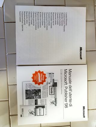 Microsoft Publisher 98 Big Box Italiana