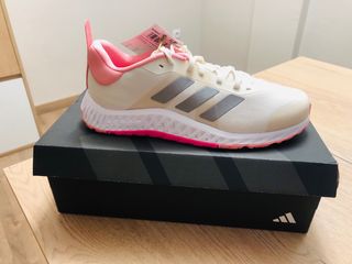 Zapatillas Adidas Everyset Trainer Beige/Rosa