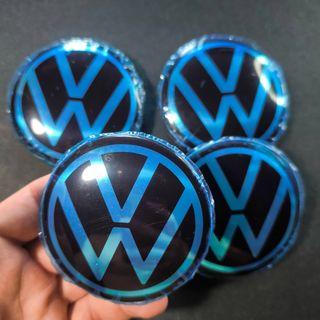 TAPABUJES VW 65mm · EMBLEMA LLANTAS VW NUEVO LOGO