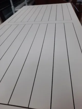 Mueble Botellero Madera Blanco y Marrón