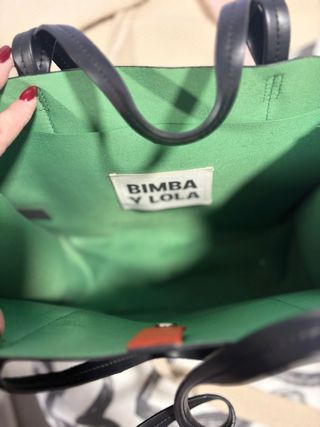 Bolso Bimba y Lola Negro Piel