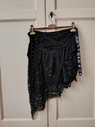 Minigonna Punk Rave Gothic Punk