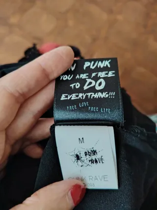 Minigonna Punk Rave Gothic Punk