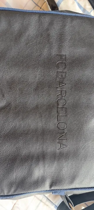 Bolso Bandolera FC Barcelona Negro y Azul