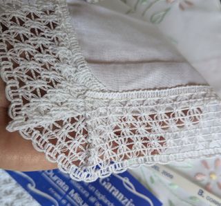 Tovaglia vintage ricamata a mano